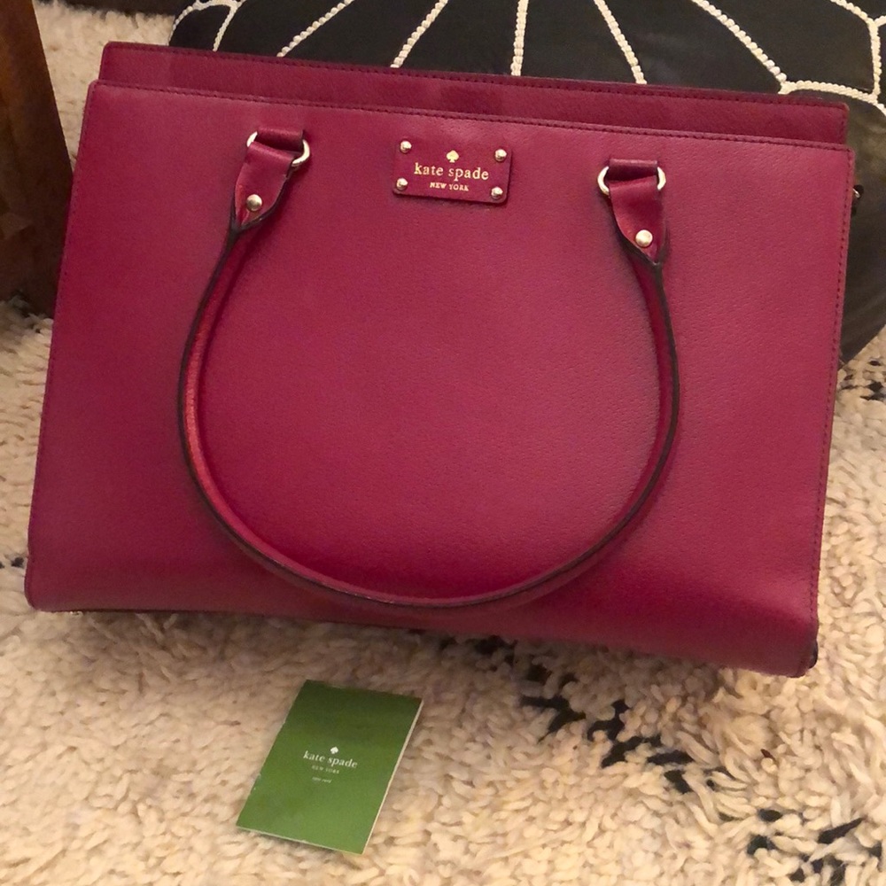 Kate spade large structured bag
